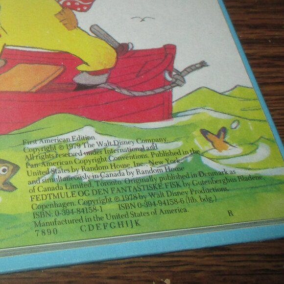 Disney's Goofy & the Magic Fish (Disney's Wonderful World of Reading, 1979) Book - Picture 2 of 3